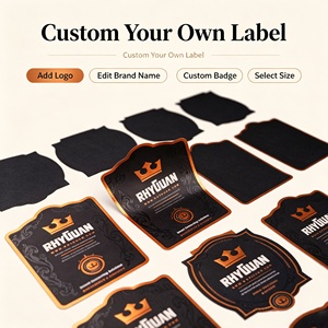 Etiquetas Autoadhesivas Personalizadas RHYQUAN, Rectangulares, Impresión Offset en Papel, Duraderas, Paquete a Granel, MOQ Bajo, Producción Rápida - Product Image 2