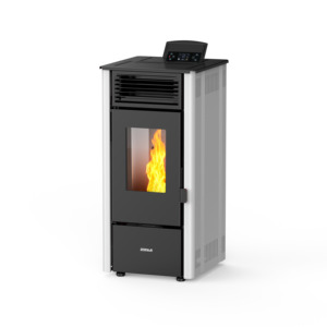 KM0805A riscaldamento interno moderno WIFI stufa <span class=keywords><strong>a</strong></span> <span class=keywords><strong>Pellet</strong></span> Freestanding acciaio Estufas De <span class=keywords><strong>Pellet</strong></span> stufa per Hotel in vendita - Product Image 1