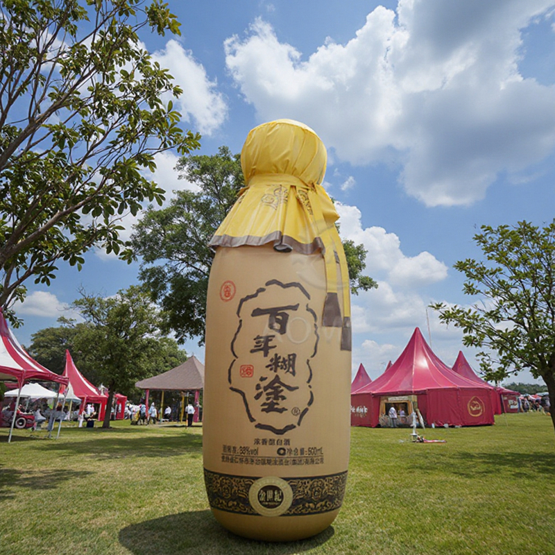 Promotion Inflatable Beer Bottle Model for