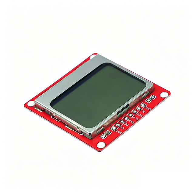 1pcs Smart Electronics LCD Module Display 5110 LCD Red Screen LCD Module Red PCB Screen