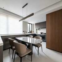 Meubles contemporains sur mesure pour toute la maison, armoire intégrée, meuble de cuisine, unité murale TV, panneau en marbre, bois, salon, chambre à coucher