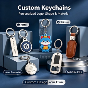 Porte-clés Métal Vierge Logo Personnalisé Alliage de <span class=keywords><strong>Zinc</strong></span> Autocollant Époxy Double Face Cadeau d'Affaires Promotionnel en Gros - Product Image 5