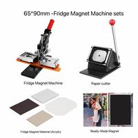 Machine de fabrication d'aimants de réfrigérateur personnalisés en forme de rectangle, provenant d'un fournisseur fiable