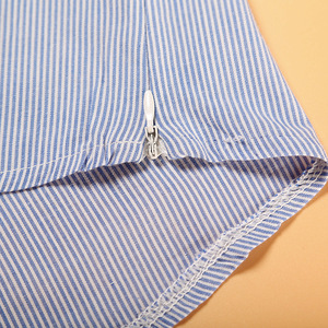 Ensemble de vêtements pour bébé garçon : combinaison pantalon à rayures d'été, vêtements pour bébé garçon fabriqués en usine - Product Image 3