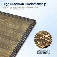 Placa PCB SMD de Micro LED P0.7 de Alta Precisión, Tamaño de Pad de 0.10*0.10mm, Compatible con IPC, Inspección AOI/Rayos X para Pantallas LED de Paso Fino