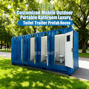 Baño Público Portátil Prefabricado, Ecológico y Duradero para Uso en Exteriores, Escuelas y Fiestas - Product Image 3
