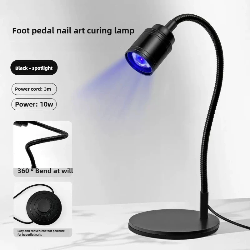 Interrupteur noir + pied