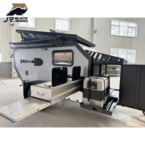 Caravana de Viaje de Lujo Personalizada 4x4, Remolque de Aluminio Todoterreno para Acampar al Aire Libre, Capacidad para 2 Personas - Product Image 3