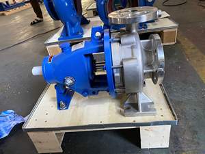 Industriële Hoge Capaciteit Blote As Gietijzeren Antieke Hand Horizontale Centrifugaal Waterpomp - Product Image 5