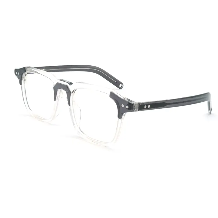 Eyeglasses Frames Glasses Clear Blue Light Tactical Optical Eyewear Men Big Size Acetate Frame Eyeglasses Reading Glasses