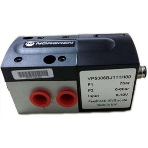 Válvula de Presión Proporcional Norgren VP5006BJ111H00 7 bar 0-6 bar Entrada 0-10V Fabricada en el Reino Unido - Product Image 1
