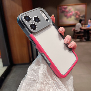 Coque de téléphone antichoc et dissipatrice de chaleur, fine et légère, en TPU+PC, avec cadre de protection et <span class=keywords><strong>dos</strong></span> ouvert pour iPhone 14 15 16 17 Pro Max - Product Image 3