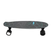 2022 ANZO-11 Alpha Sợi Thủy Tinh Dung Lượng Lớn Pin Lithium Longboard Chia Điện Skateboard 500*2 Wát Công Cụ Vận Chuyển Longboard