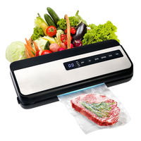 Machine de mise sous vide alimentaire automatique OEM 80 kPa avec fonction d'impulsion de vide externe pour usage domestique en cuisine