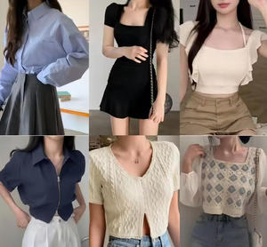 Obral Baju Wanita Bekas, Bal Pakaian Thrift dari Produsen, Blus dan Kemeja Wanita, Pakaian Wanita Second Hand - Product Image 6
