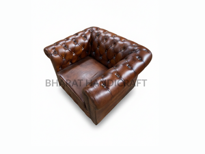 Sofá Chesterfield de Lujo de Primera Calidad de Inspiración Vintage con Diseño Elegante, Artesanía Superior y Estilo Clásico para el Hogar - Product Image 4