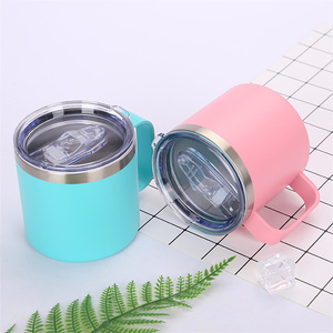 Tasses à <span class=keywords><strong>café</strong></span> en acier inoxydable avec couvercle, verres à <span class=keywords><strong>café</strong></span> en acier à Double paroi de 14 <span class=keywords><strong>oz</strong></span> avec couvercle et poignée <span class=keywords><strong>café</strong></span> à emporter, voyage, extérieur - Product Image 6