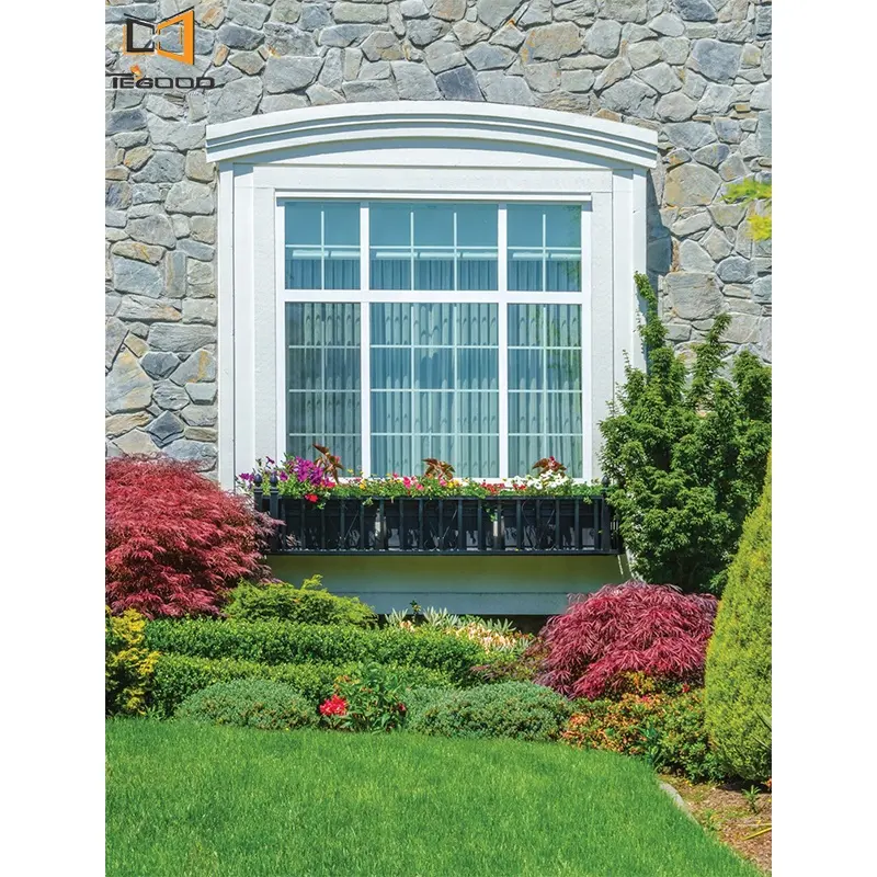 Best quality custom different types of upvc vincly fixed picture window