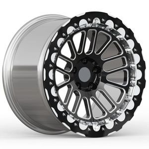 KYKY Forged Beadlock Wheels 5x112 5x120 5x114.3 Aluminum Wheels 15x10 17x10 18x11 for M3 G80 G81 M4 G82 Huracan Gtr - Product Image 1