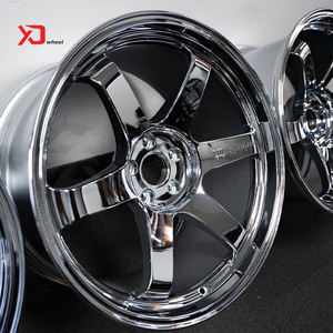 XD пользовательские 18 <span class=keywords><strong>19</strong></span> 20 21 22 дюймов кованые легкосплавные диски 5x114,3 5x120 хромированные моноблочные диски для E46 M3 G37 Evo TE37sl стиль - Product Image 6