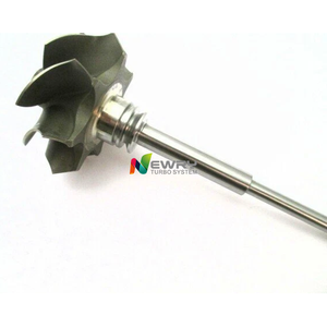 Newry Turbocharger Shaft dan roda K03 53039880291 untuk Audi A4 Quattro TFSI kondisi baru Turbo Turbine Shaft - Product Image 4