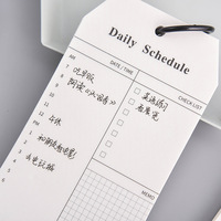 Myway 2026 Bloc-notes adhésifs personnalisés sans colle pour liste de tâches et planning quotidien, design simple, vente en gros