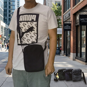 OEM logo Shoulder <b>Bag</b> Casual Messenger <b>Bag</b> Waterproof Oxford Cloth Men's Outgoning <b>Bag</b> - Product Image 3
