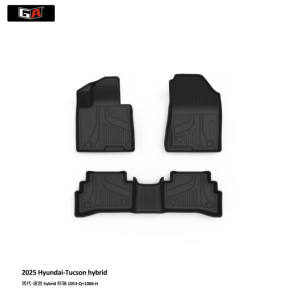 Alfombrillas de Coche 3D4D5D Personalizadas de Lujo GA, Alfombrillas de TPE para Todo Clima para <span class=keywords><strong>Hyundai</strong></span> <span class=keywords><strong>Tucson</strong></span> 2023-2025 - Product Image 1
