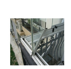 Système de vitrage de balcon en aluminium à prix ultra bas, portes pliantes sans cadre, rideau de verre - Product Image 1