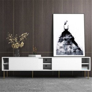 <span class=keywords><strong>Mobile</strong></span> <span class=keywords><strong>TV</strong></span> Moderno Minimalista a Tre Cassetti per Soggiorno, Mobiletto Rettangolare da Terra per Appartamento, Armadio Contenitore per Camera da Letto Matrimoniale - Product Image 5