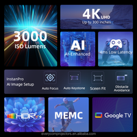 Projecteur 4K Awol Valerion VisionMaster Pro2, projecteur laser 3000 ISO, Google TV, Vision Master, triple laser RGB, cinéma maison