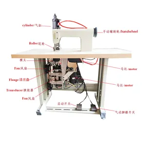 Máquina de corte de costura ultrassônica, ultrassônica, da indústria do roupa íntima, grande, usado para costura, com boa qualidade e bem trabalho