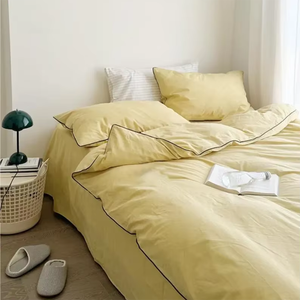100% Juego de cama de lino francés personalizar LOGO color Tamaño completo Queen lujo en venta salida de fábrica - Product Image 6