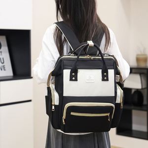 Hot Sale Baby Diaper <b>Backpack</b> Simple Large Capacity Mommy Bag for Outdoor Travel Hospital - Product Image 4