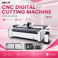 Machine de découpe automatique de mousse EVA avec couteau oscillant