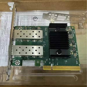 Mellanox MCX623106AN 100GbE พอร์ตคู่ QSFP56การ์ดเครือข่าย PCIe 4.0x16สำหรับเซิร์ฟเวอร์ภายใน - Product Image 1