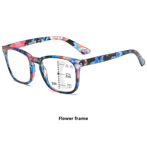 Lente de <span class=keywords><strong>presbicia</strong></span> bifocal con bloqueo de luz azul progresiva plegable para mujer, logotipo personalizado, <span class=keywords><strong>gafas</strong></span> de lectura al por mayor - Product Image 5