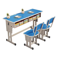Étudiant primaire de BJZX-7 qualité lisant des élèves tables simples chaise d'école Premium