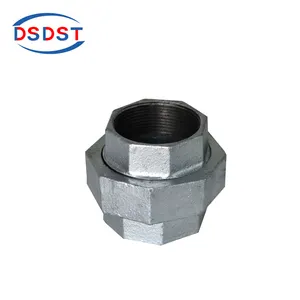 malleable iron pipe fittings Galvanised Fitting cast iron 4 inch Coupling Galvanised Iron Union