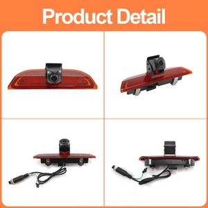 HD 170 °   Caméra de recul pour feux stop arrière de voiture compatible avec <span class=keywords><strong>Ford</strong></span> Transit Connect/Courier 2023 2024 2025 - Product Image 4