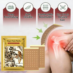 8 Buah/Tas Plester Herbal Anti-inflamasi Analgesik 8X13Cm untuk Perawatan Nyeri Tubuh/Sendi/Spondilosis Serviks - Product Image 2