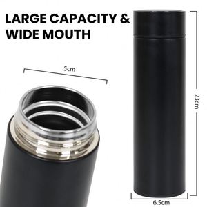 <b>Hot</b> Sale Customized Stainless Steel Thermal Insulated Smart <b>Water</b> <b>Bottle</b> Personalized Workout LED <b>Water</b> <b>Bottle</b> with Logo - Product Image 4