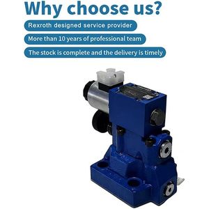 Válvula de Alivio Operada por Piloto Rexroth DBW20B1 53, Válvula de Desbordamiento Hidráulica de 315 Bar - Product Image 2