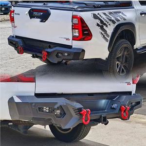 Parachoques Delantero y Trasero Todoterreno, Barra Protectora Anticollisión para Toyota Hilux Vigo Revo <span class=keywords><strong>Rocco</strong></span> - Product Image 1