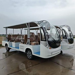 Customized 11 Seats Enclosed Electric Sightseeing <b>Bus</b> Comfortable Passenger Vehicle for Theme Park Tours - Product Image 6