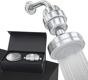 Deluxe filter shower head kit Grade 15 hard water chlorine removal and
Hazardous Materials-Shower Head Filter