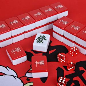 American Explosions Exquisite Pattern Mahjong Mat High-end Custom Waterproof Wear-resistant Precision Lock Mahjong Mat - Product Image 5