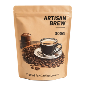 Sacchetti Richiudibili Personalizzati con Chiusura a Caldo, Fondo a Soffietto, Impermeabili in PET, per Conservazione Latte, Stampa di Fabbrica, Sacchetto Nero Opaco per <span class=keywords><strong>Caffè</strong></span> Tostato - Product Image 5
