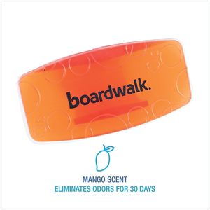 Clips pour cuvettes de toilettes Boardwalk EBCP012I072M04AAS8000, parfum mangue-orange, 72 unités/carton - Product Image 5