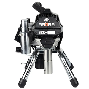 เครื่องพ่นสีแบบไร้อากาศ BAOBA BZ-555 รุ่นมืออาชีพ ใช้เครื่องยนต์เบนซิน สำหรับงานพ่นสี - Product Image 4